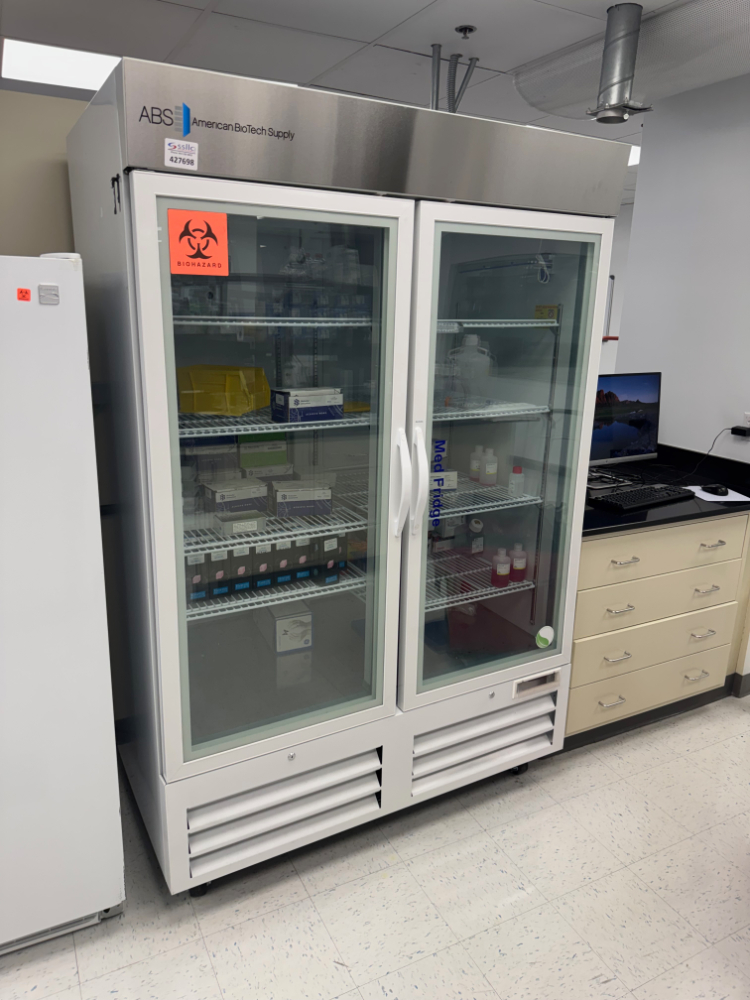 Image of ABS Double Door Lab Refrigerator